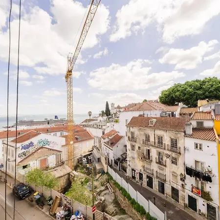 Lägenhet Scenic 4br With River Views Alfama Location *