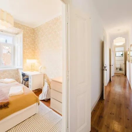 Lägenhet Scenic 4br With River Views Alfama Location