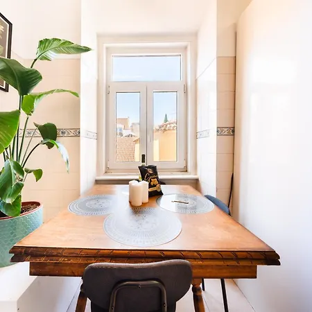 Lägenhet Scenic 4br With River Views Alfama Location